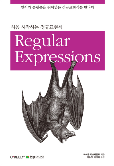 처음 시작하는 정규표현식(Regular Expressions) : 언어와 플랫폼을 뛰어넘는 정규표현식을 만나다