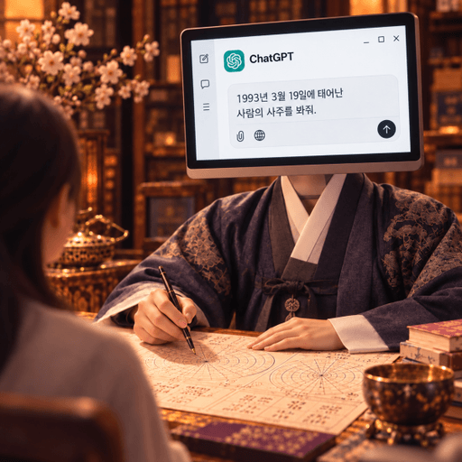 AI로 사주 볼 때 이렇게 질문하지 마세요: 흔한 실수 7가지와 제대로 묻는 4가지 방법 대표 이미지