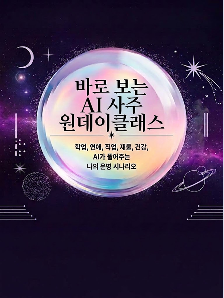 『바로 보는 AI 사주』 원데이클래스