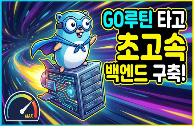 GO루틴 타고 초고속 백엔드 구축!