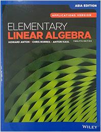 Elementary Linear Algebra, Applications Version (Paperback, 12th ...