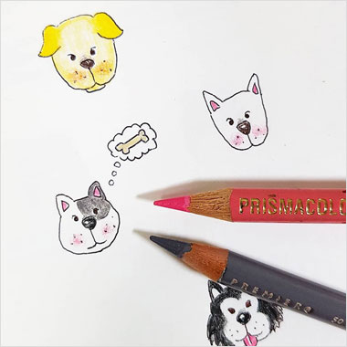 손그림 그리기 좋은 미술 도구 추천 (by.오늘의다은)
