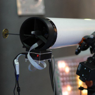 라즈베리 파이로 동작하는 3D 프린팅 망원경
