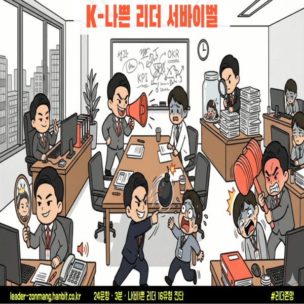 어느 부서장의 '나쁨 유형' 진단 결과