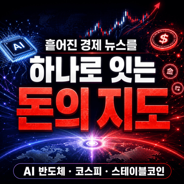 흩어진 경제 뉴스를 하나로 잇는 돈의 지도