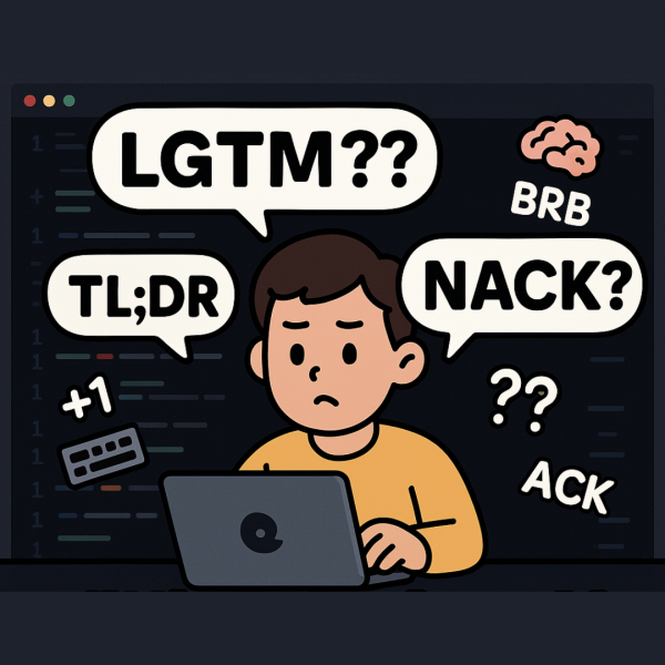 [IT 영어] LGTM, WIP, NACK? 개발자 커뮤니티에서 사용하는 인터넷 약어/속어 15