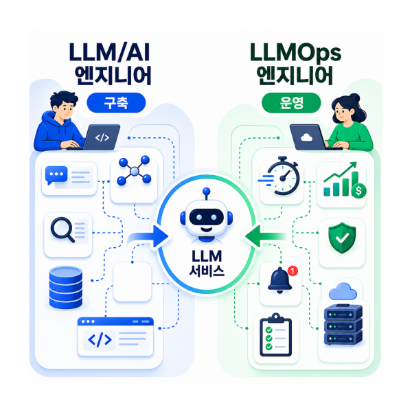 LLM/AI 엔지니어와 LLMOps 엔지니어의 차이는 무엇인가요?