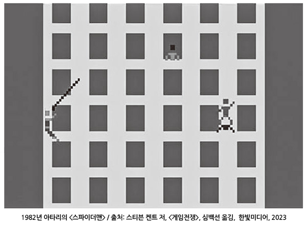 1982년 아타리에서 출시된 스파이더맨_게임 전쟁.jpg