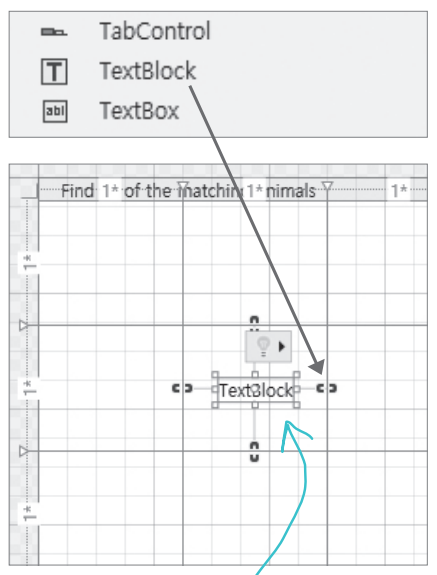 XAML 편집기 TextBlock.png